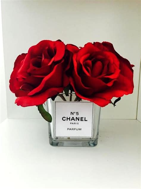 coco chanel flower vase.